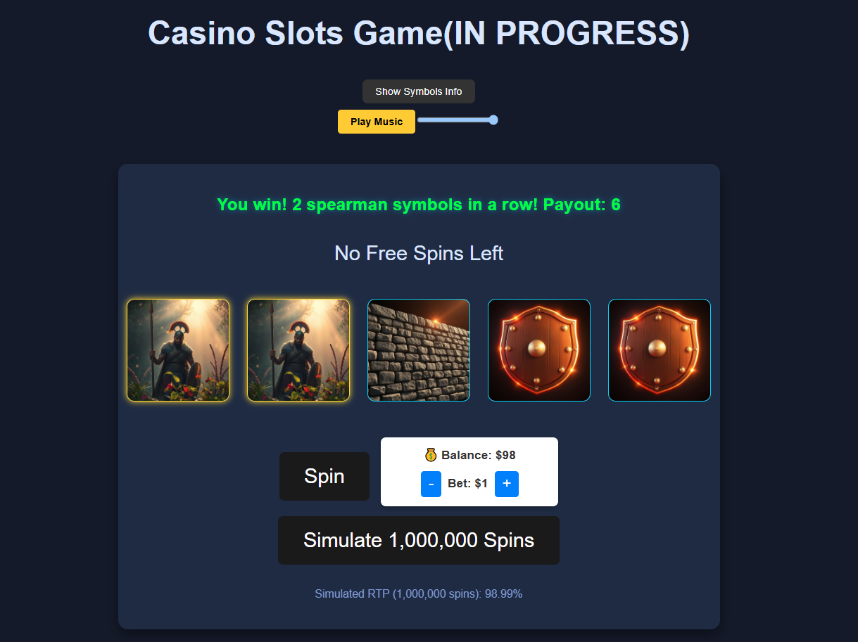 Casino Slots Game